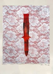 「象徴としてのナイフ (09)」